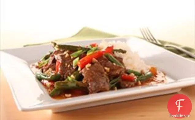 Kraft MAKERS friptură de Chili în stil asiatic și fasole