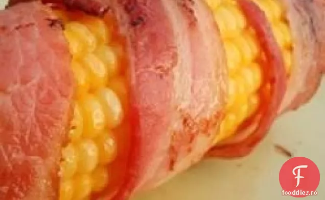 Porumb cu slănină și pudră de Chili