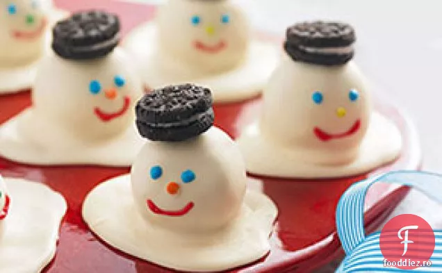 Topirea Oamenilor De Zăpadă Bile Cookie