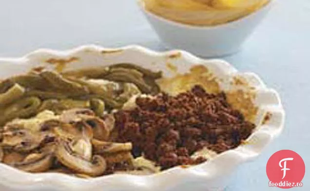Ciuperci Picante-Chorizo Brânză Dip