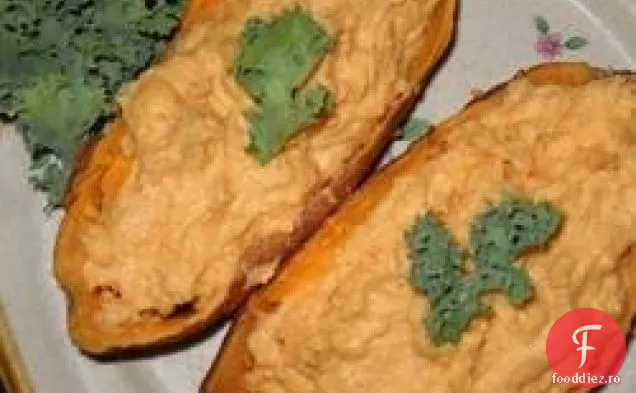 Cartofi Dulci De Două Ori Coapte