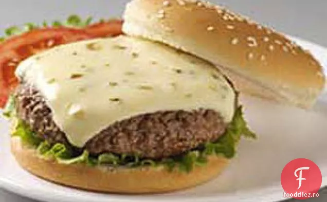 VELVEETA ardei iute umplute burgeri