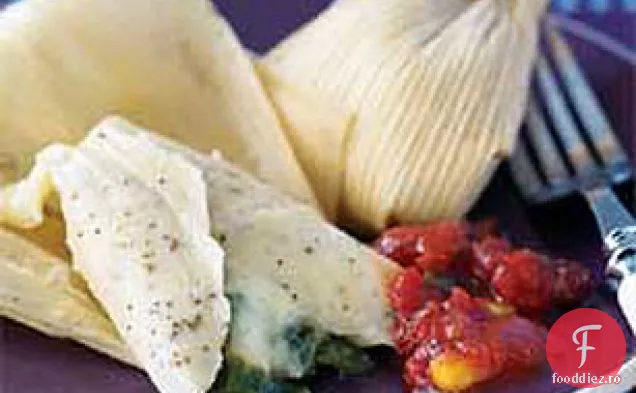 Tamale Poblano Prăjite