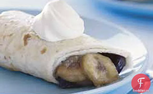 Banane De Ciocolată Caldă 
