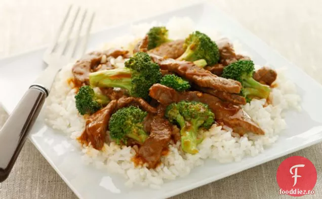 Carne de vită și Broccoli ușor