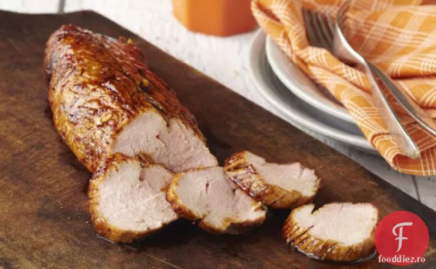 Filet De Porc Glazurat Cu Miere-Soia