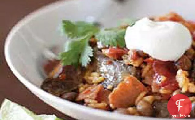 Savuros Achiote Steak & Rice Skillet