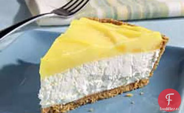 Plăcintă Cu Brânză Stratificată Cu Ananas-Lămâie