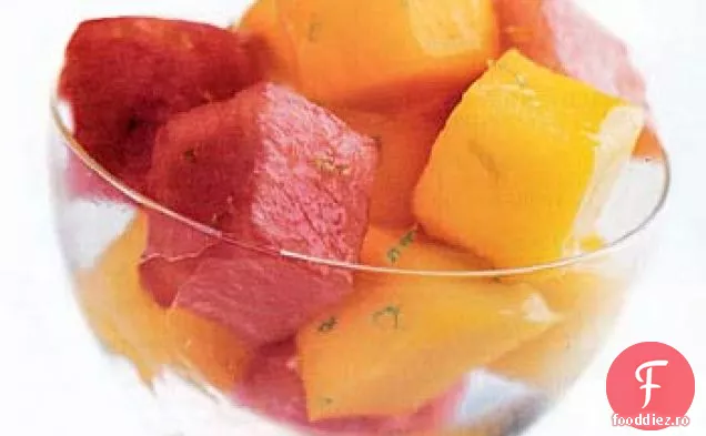 Pepene verde și Mango cu var