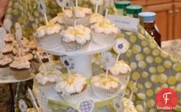 Cupcakes Cu Cremă De Lămâie