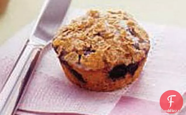 Ziua De Lucru Raisin Bran-Briose Cu Fructe De Padure