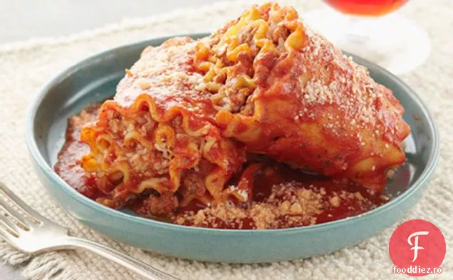 Rulouri Simple De Lasagna