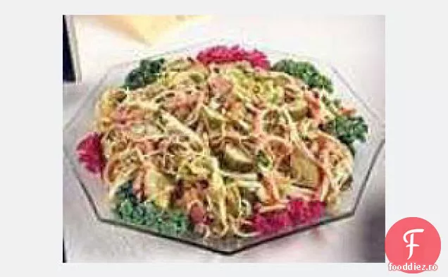 Salată De Varză Cu Șuncă Și Brânză