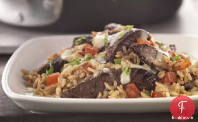 Carne De Vită Bruschetta Skillet