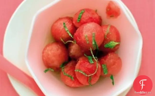 Salată De Pepene Verde Cu Rom Și Mentă