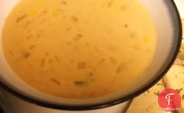 Supă De Porumb Vegetariană Ușoară