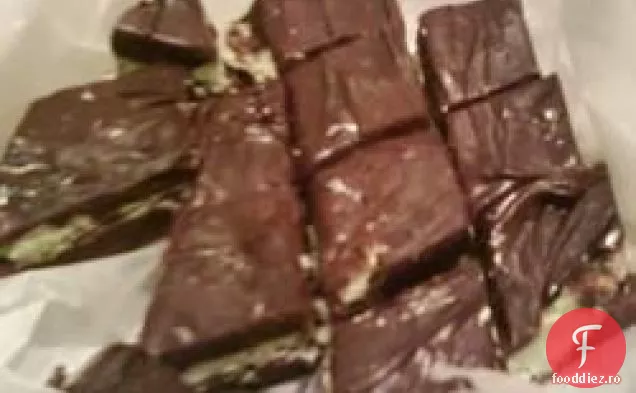 Fudge De Ciocolată Cu Mentă