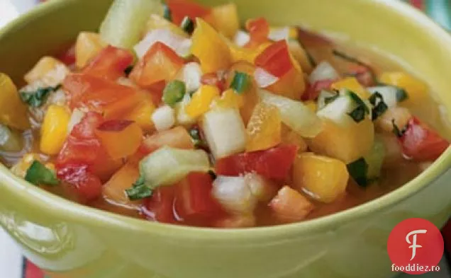 Gazpacho Cu Fructe De Roșii Groase