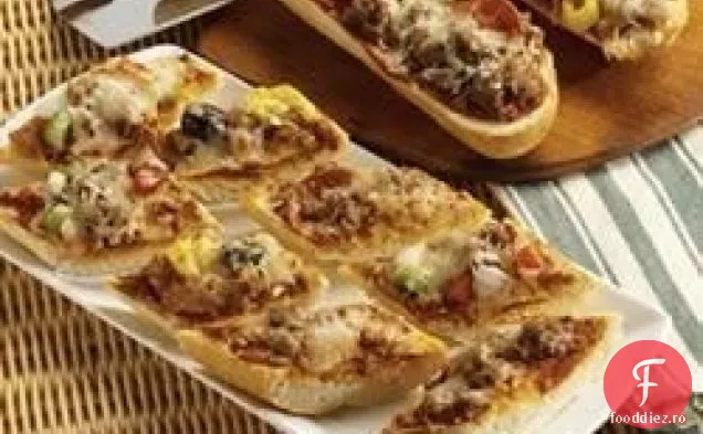 Cârnați Pizza Pâine Franceză