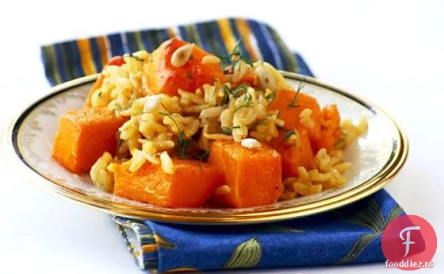 Risotto de dovlecei cu aromă de chimen și șofran
