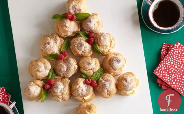 Lemon Custard-Cremă Puff Tree