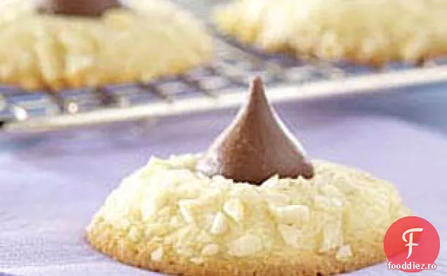 Cookie-Uri De Sărut De Ciocolată Cu Migdale