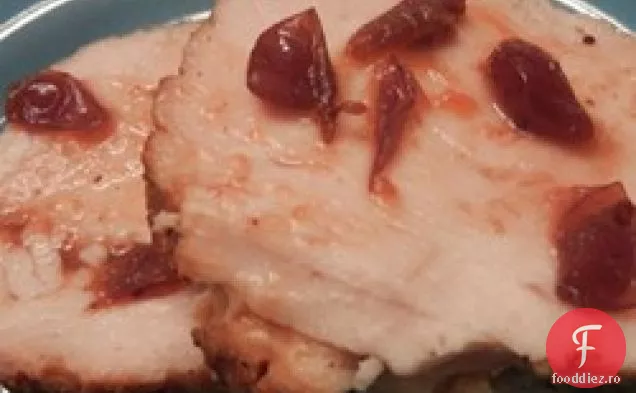 Slow Cooker Cranberry Piept De Curcan