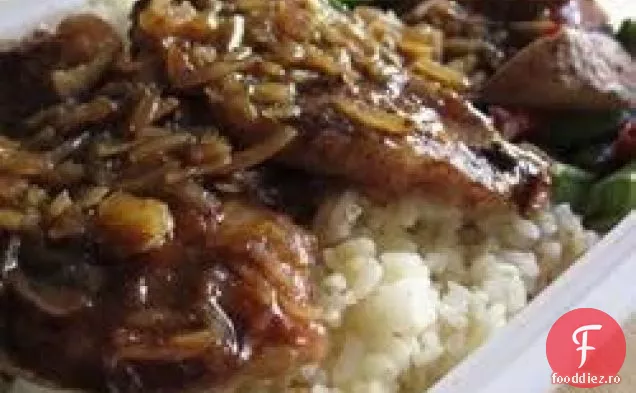 Frecat În Jos Cotlet De Porc