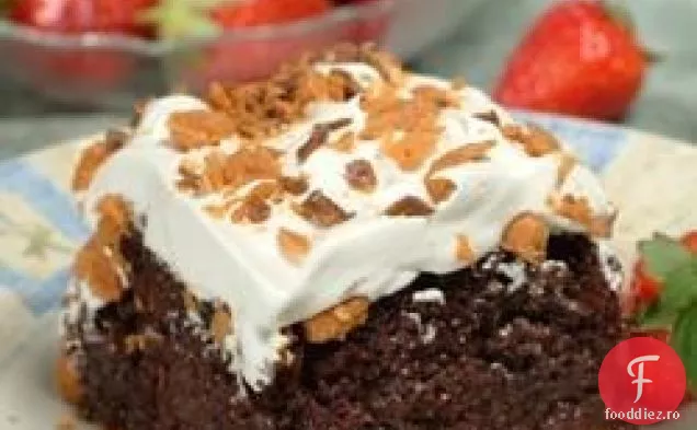 Tort De Ciocolată Butterfinger-Caramel