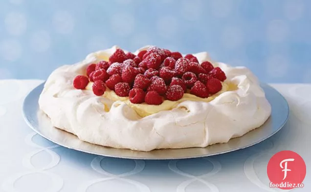 Cremă De Vanilie-Zmeură Pavlova