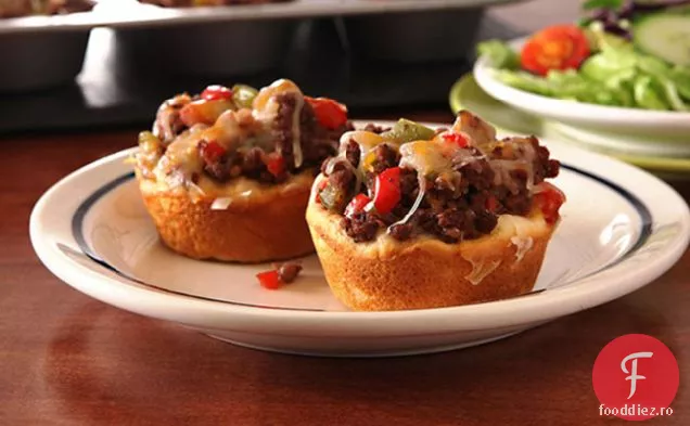 Biscuiți Umpluți Cu Carne De Vită La Grătar