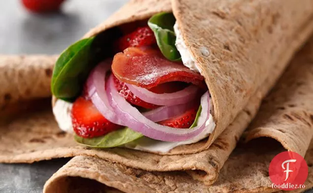 Bacon - Berry Flatbread Wrap