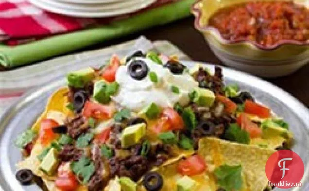 Nachos de vită dulce și picant