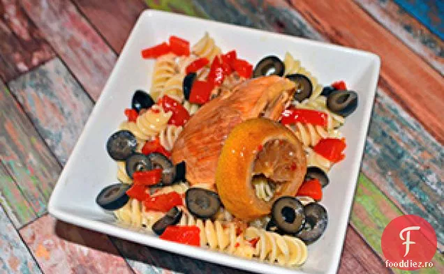 Pui și tăiței italieni cu aragaz lent