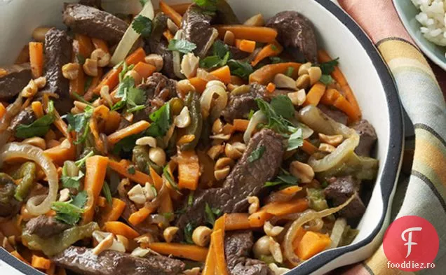 Carne De Vită & Poblano Stir-Fry