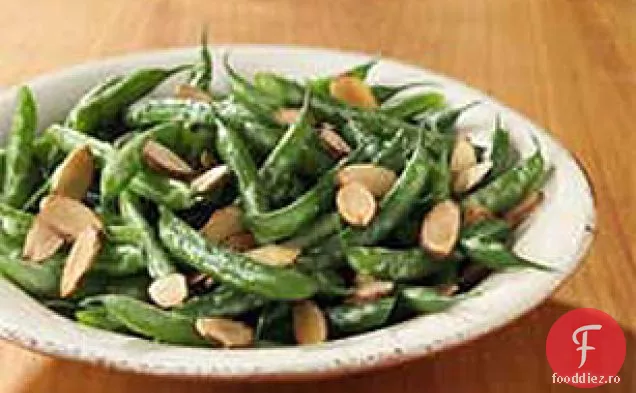 Lămâie-Dijon Fasole Verde Almondine