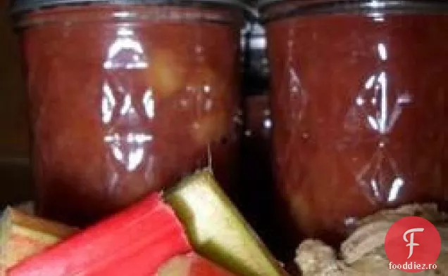 Gem De Ghimbir De Rubarbă
