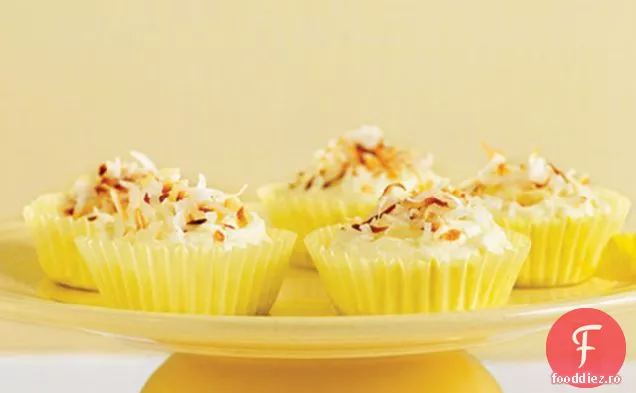 Mini-Uri Pufoase Cu Cheesecake În 2 Pași