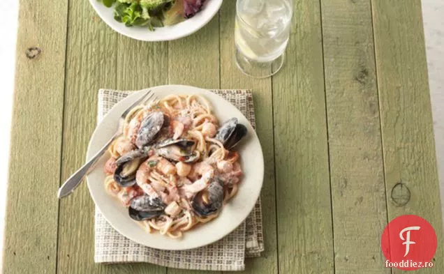 Cremă De Fructe De Mare Paste Pomodoro