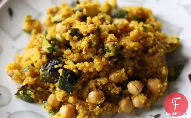 Quinoa Cu Dovlecei La Grătar, Naut Și Chimen