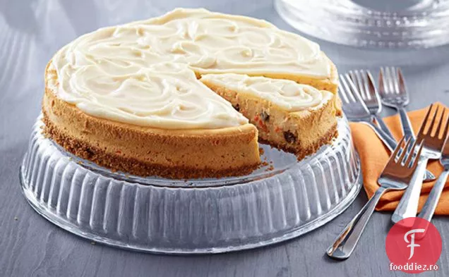 Tort de morcov Cheesecake cu stafide