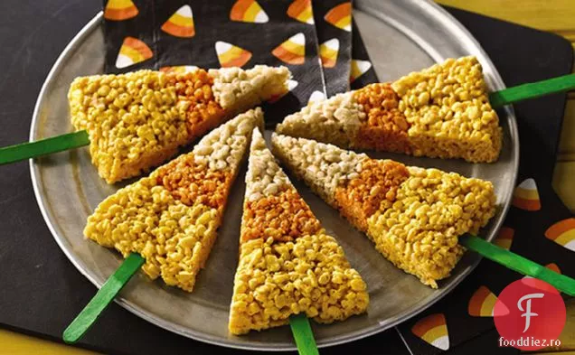 Bomboane de porumb Krispies de orez de la un sfert de oră de la un sfert de oră de la un sfert de oră de la un sfert de oră