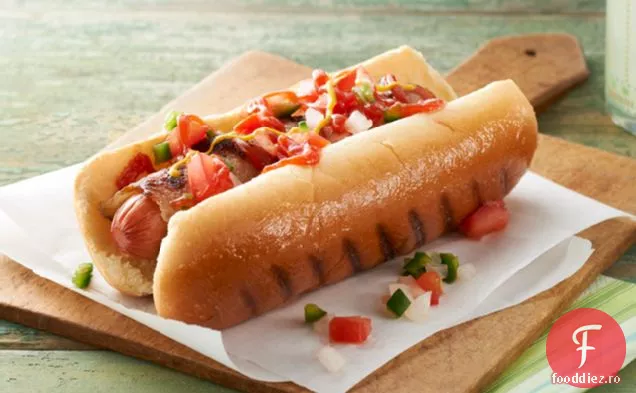 Hot Dog Înveliți În Bacon