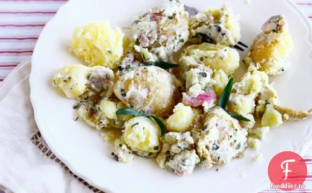 Salată De Cartofi Cu Pansament De Zeiță Verde