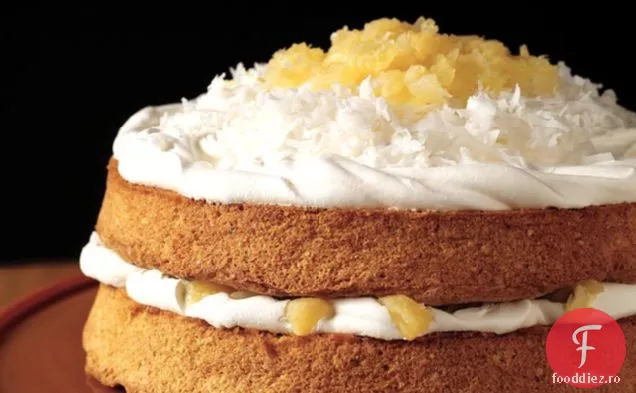 Tort De Nucă De Cocos De Vacanță