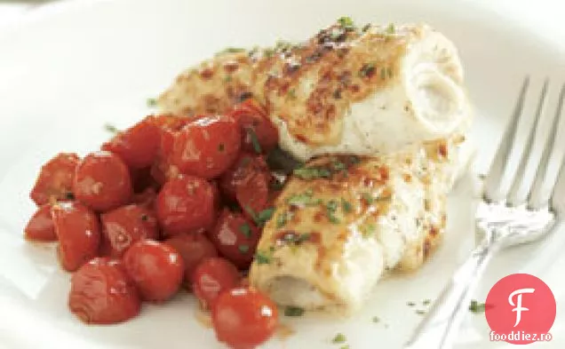 Cambulă friptă cu glazură de parmezan