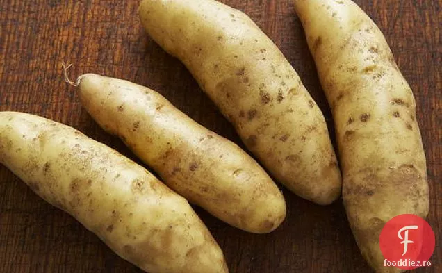 Cartofi de usturoi picant și dovlecei
