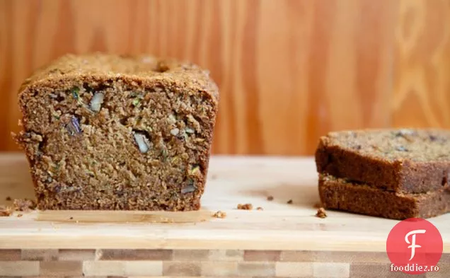 Pâine De Dovlecei Aproape Vegană
