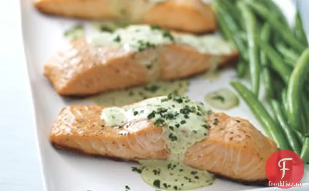 Somon Pesto La Grătar