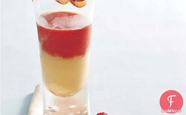 Peach-Zmeură Tequila Sunrise